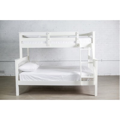 Bunk Bed 39"/54" T-2501 (White)